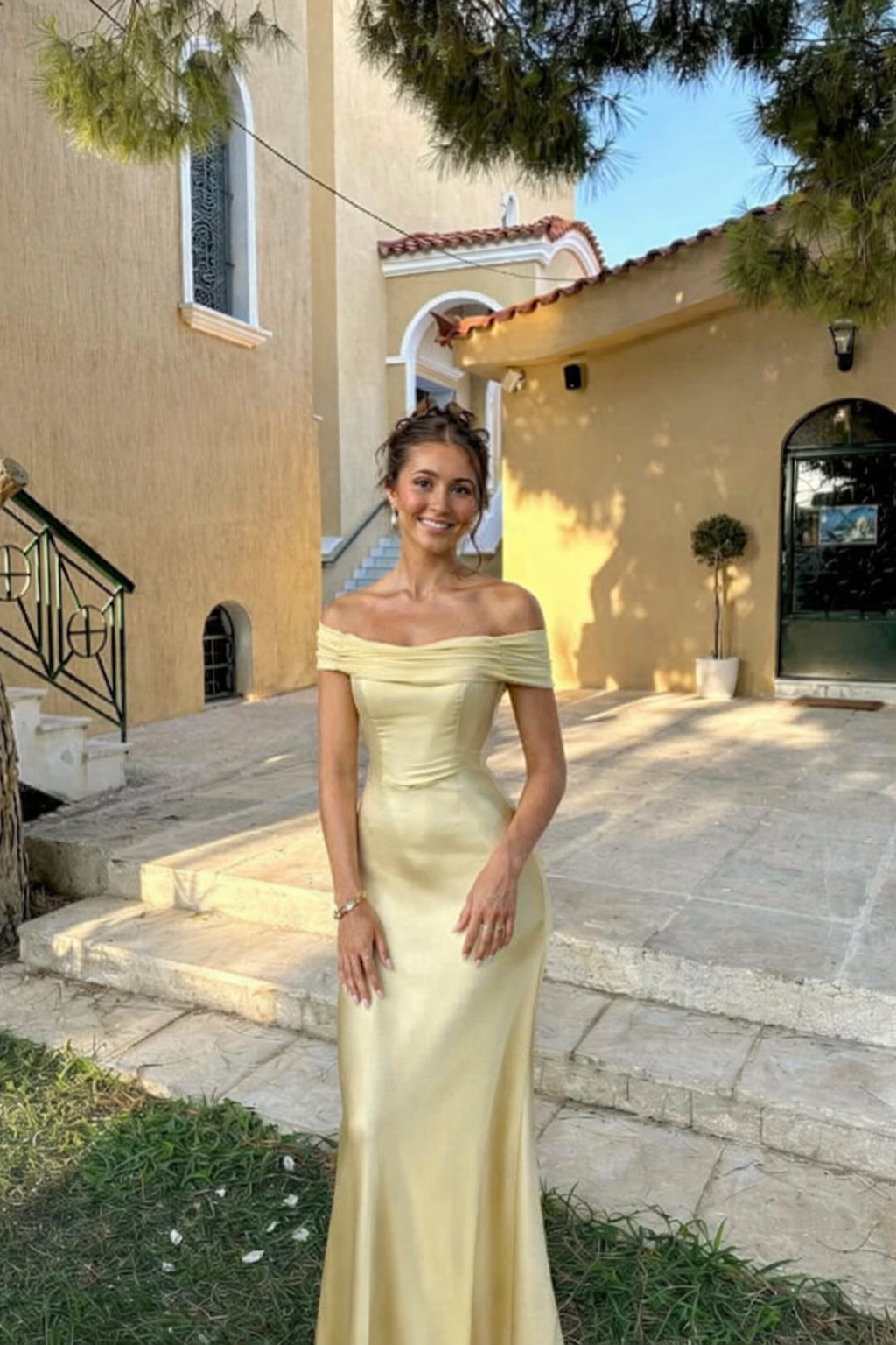 Alessa | Off-Shoulder Maxi Dress