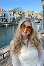 Lima | Viral Orange Sunglasses