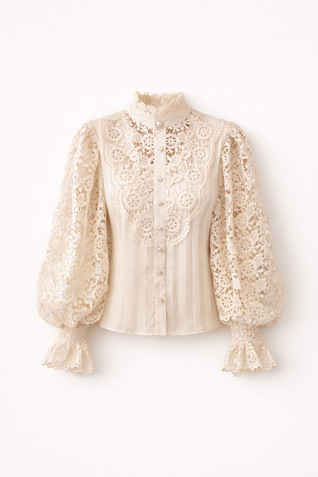Elisa Valentin - Vintage Lace Blouse