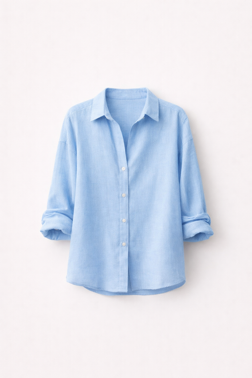 Elcevi | Airy Linen Blouse For Women