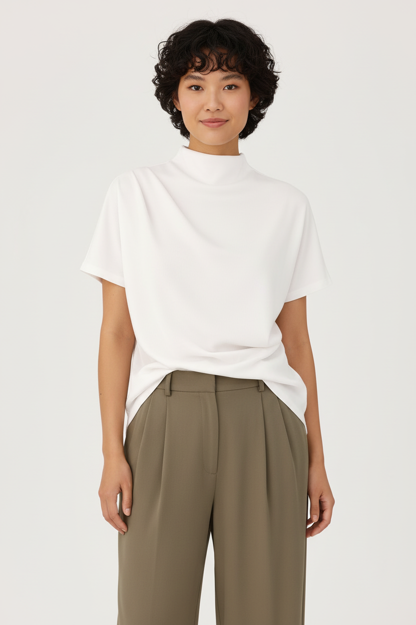 Kendra - Draped Elegance Top