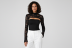 The Zarah Louisa - Lace Statement Top
