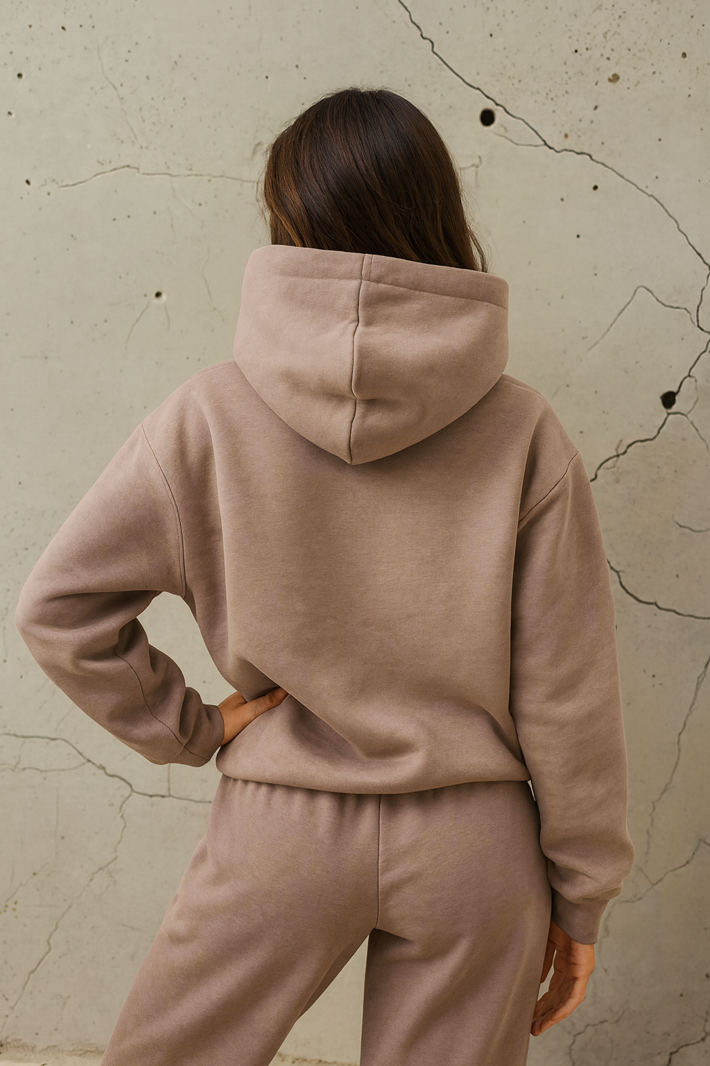 Sophia Esra - Comfortable Fleece Loungewear Set