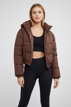 Jeniffer | Herfst/Winter – Warm Pufferfeel – Cropped Hooded Jacket