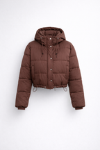 Jeniffer | Herfst/Winter – Warm Pufferfeel – Cropped Hooded Jacket