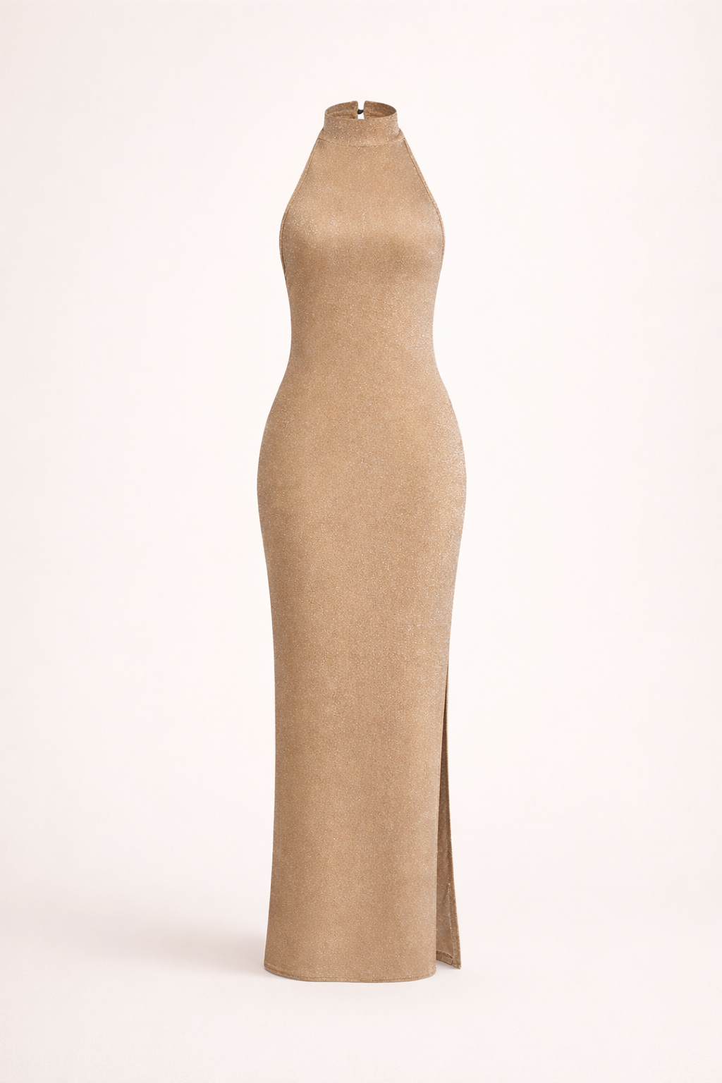 Joyce Louisa - Golden Sculpt Maxi Dress