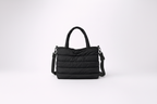 Monica Laurent — Quilted Shoulder Bag (Black)