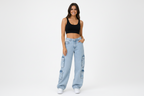 Carice Denim | Baggy Cargo Jeans