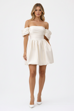 Rosa | Off-Shoulder Bubble Dress
