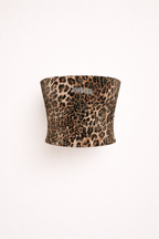 Lieke | Leopard Sequin Tube Top