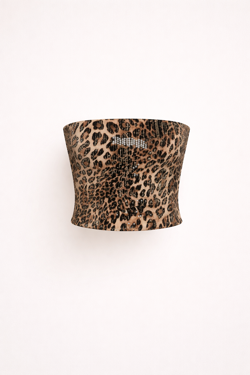 Lieke | Leopard Sequin Tube Top