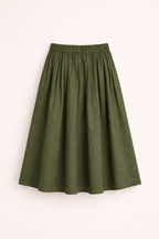 Isabelle - Elegant Midi A-Line Skirt