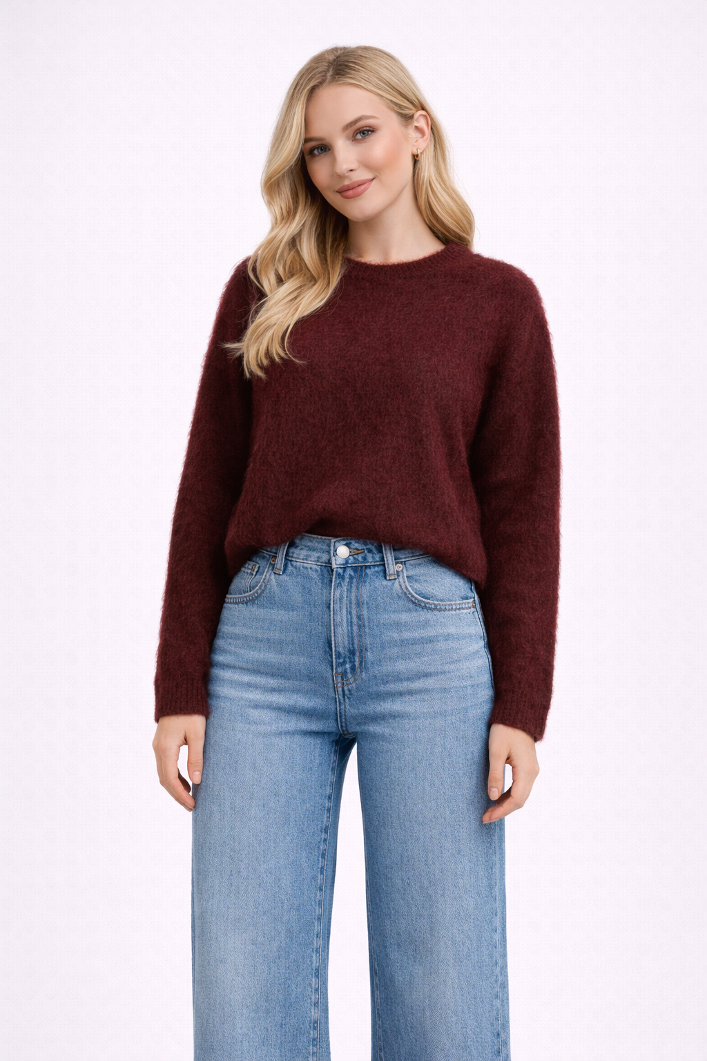 The Valeria Timeless Crewneck Sweater