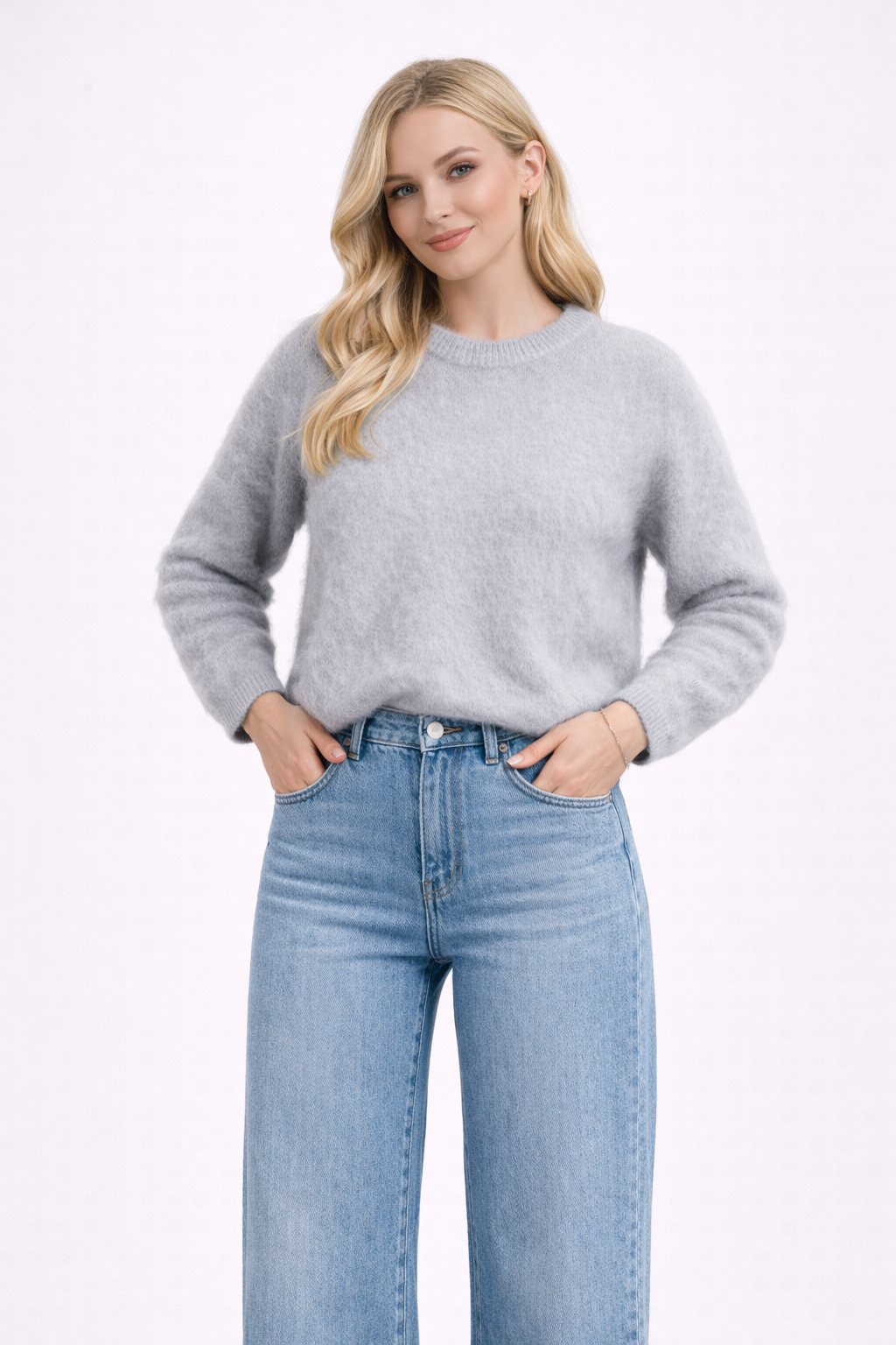 The Valeria Timeless Crewneck Sweater