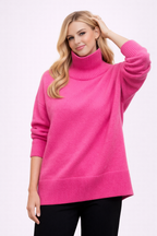 Delia -  Soft Turtleneck Sweater
