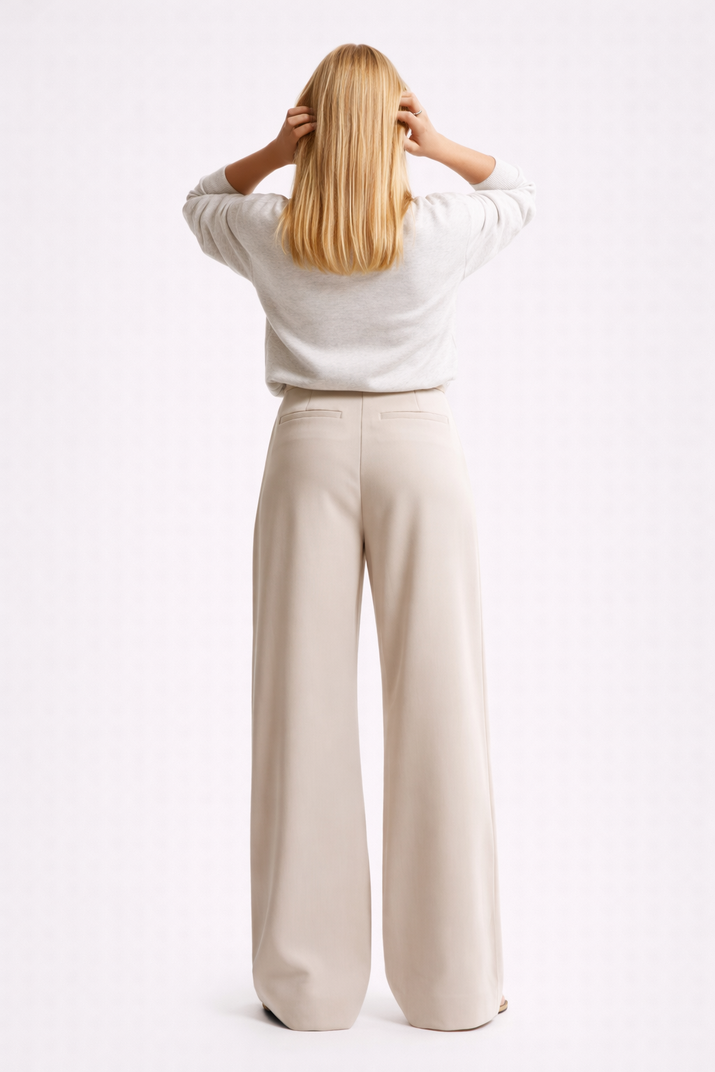 Joy | High Waist Wide Leg Trousers
