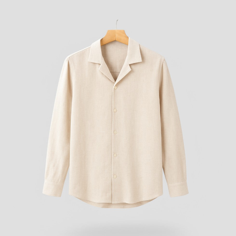 Milano | Old Money Linen Shirt For Men