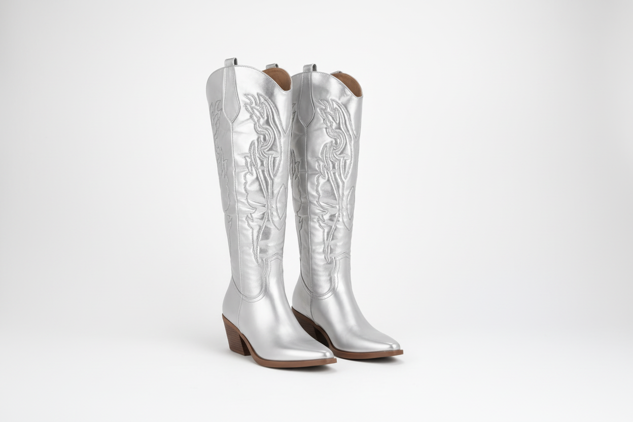Lizzy | Western Inspired Knee-High Boots