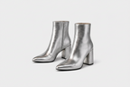 Eva | Metallic Block Heel Ankle Boots