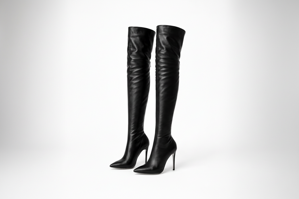 Rosa — Overknee Boots with Stiletto Heel