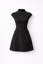 Odetta | Minimalist A-Line Mini Dress