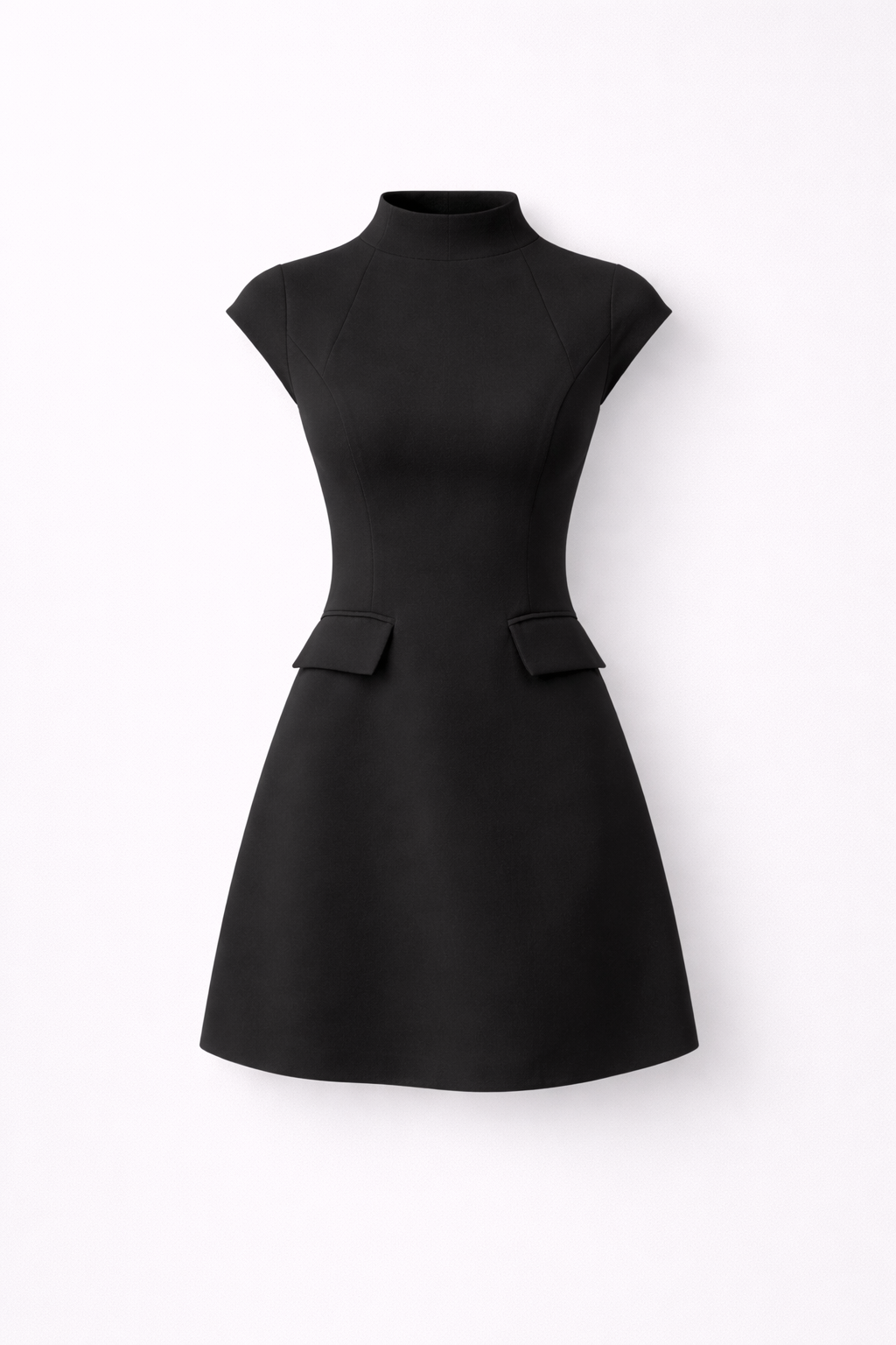 Odetta | Minimalist A-Line Mini Dress