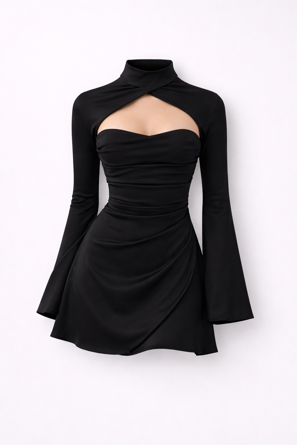 Jasmine — Elegant Corset Dress with Open Back