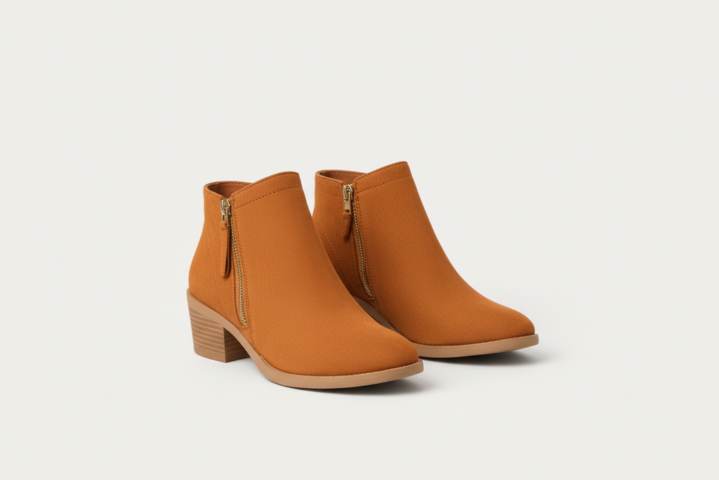 Luica | Suede Ankle Boots with Comfortable Heel