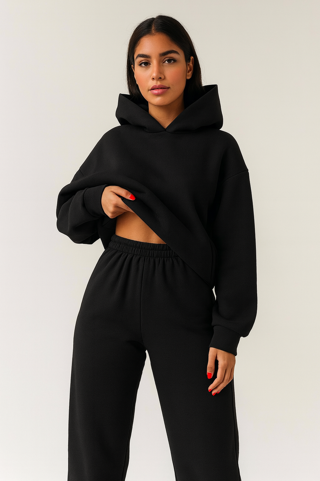 Loungewear Set with Sweater and Joggers - Esra