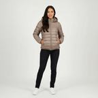 Comfortable Women's Puffer Jacket with Sporty Fit - Janice