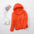 Comfortable Women's Puffer Jacket with Sporty Fit - Janice