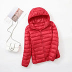 Comfortable Women's Puffer Jacket with Sporty Fit - Janice
