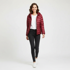 Comfortable Women's Puffer Jacket with Sporty Fit - Janice