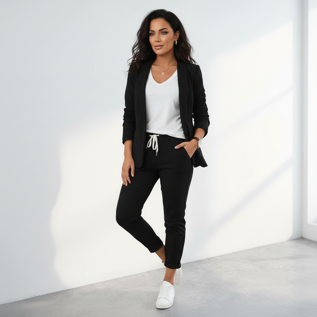 Comfortable Elegant Women's Blazer Set - Emma