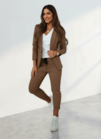 Comfortable Elegant Women's Blazer Set - Emma