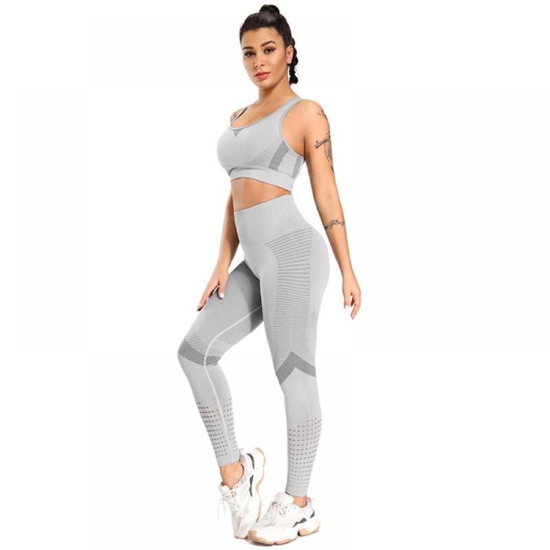 Claire | Sports Set with Crop Top