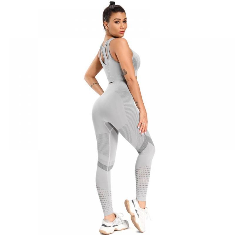 Claire | Sports Set with Crop Top