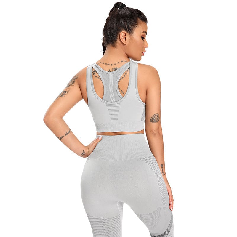 Claire | Sports Set with Crop Top