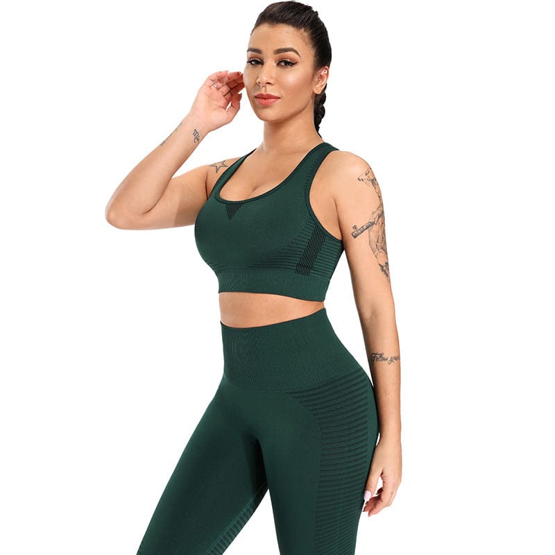 Claire | Sports Set with Crop Top