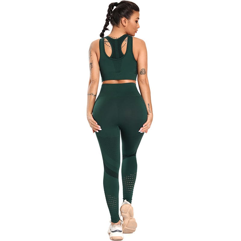 Claire | Sports Set with Crop Top