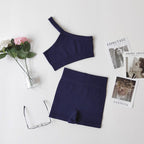 Claire | Sporty Set with One-Shoulder Top