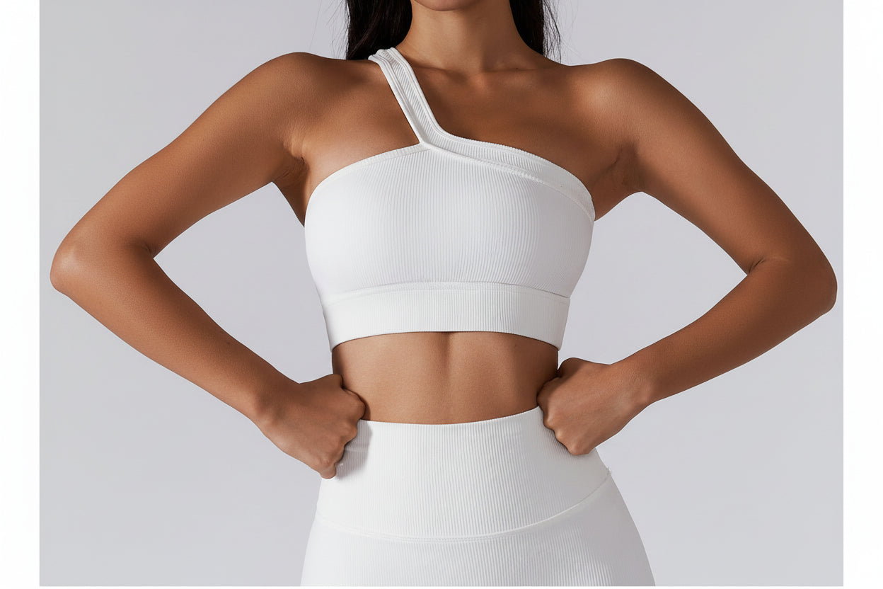 Claire | Sporty Set with One-Shoulder Top