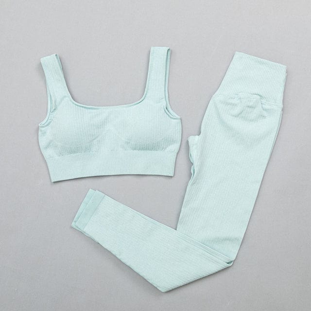 Claire | Sports Set with Top and Leggings