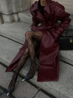 Eliza — Elegant Tulle Pantyhose with Bow Pattern