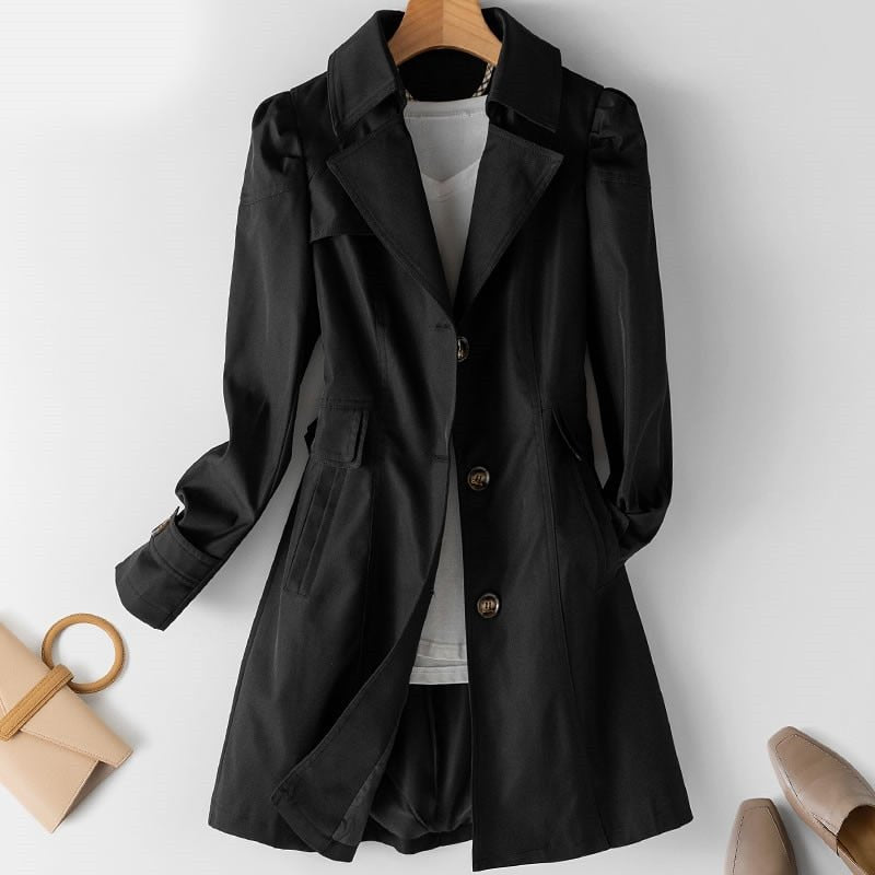 Kim | Women's Jacket Versatile Trench Coat Everyday Look Elegant