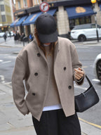 Women's Double-Breasted Pea Coat