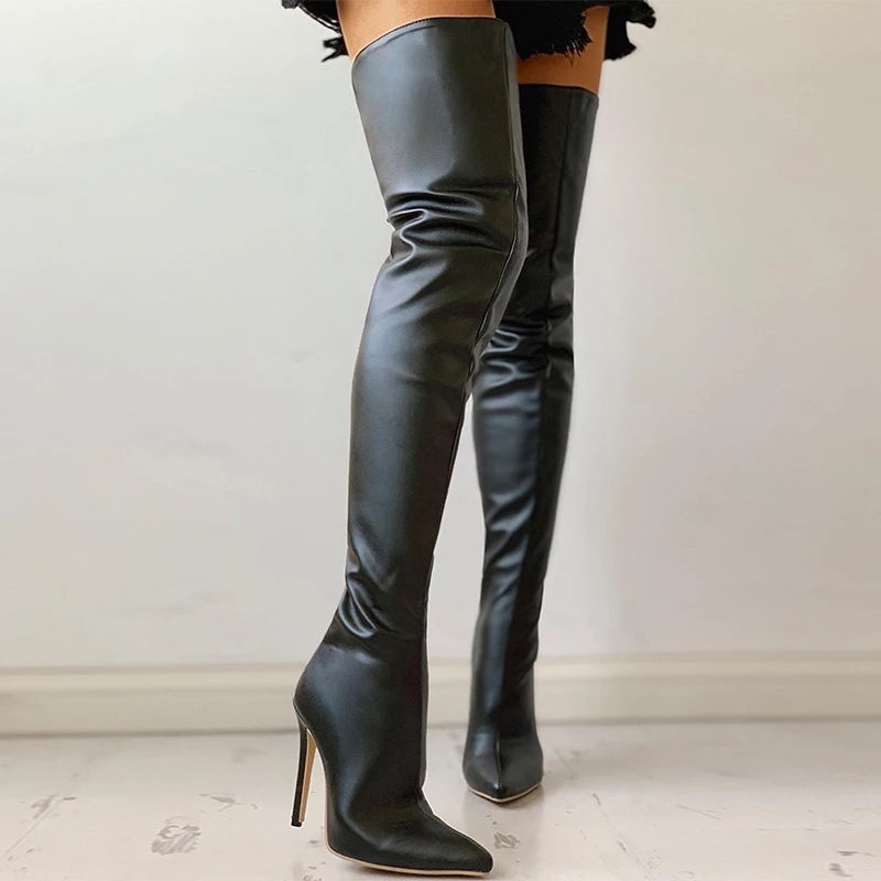 Rosa — Overknee Boots with Stiletto Heel