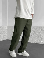 Elegant Trousers for Men | Drawstring Waist & Relaxed Fit | Different Colors