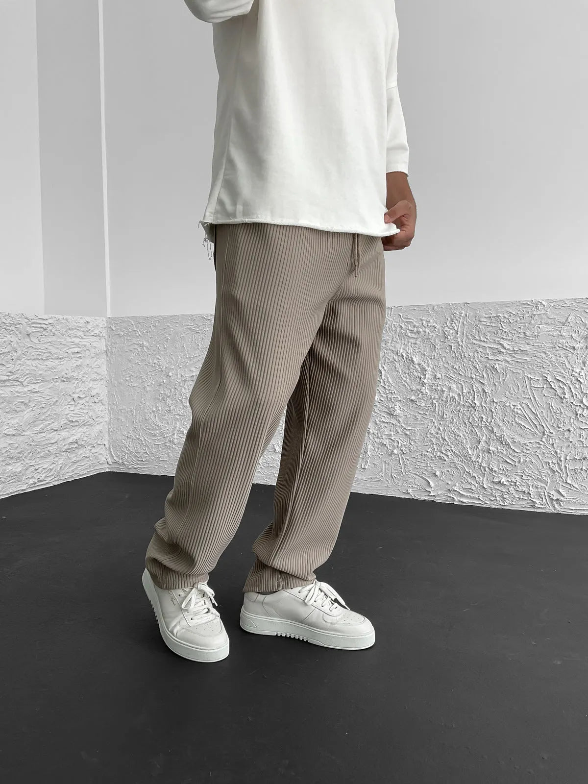 Elegant Trousers for Men | Drawstring Waist & Relaxed Fit | Different Colors