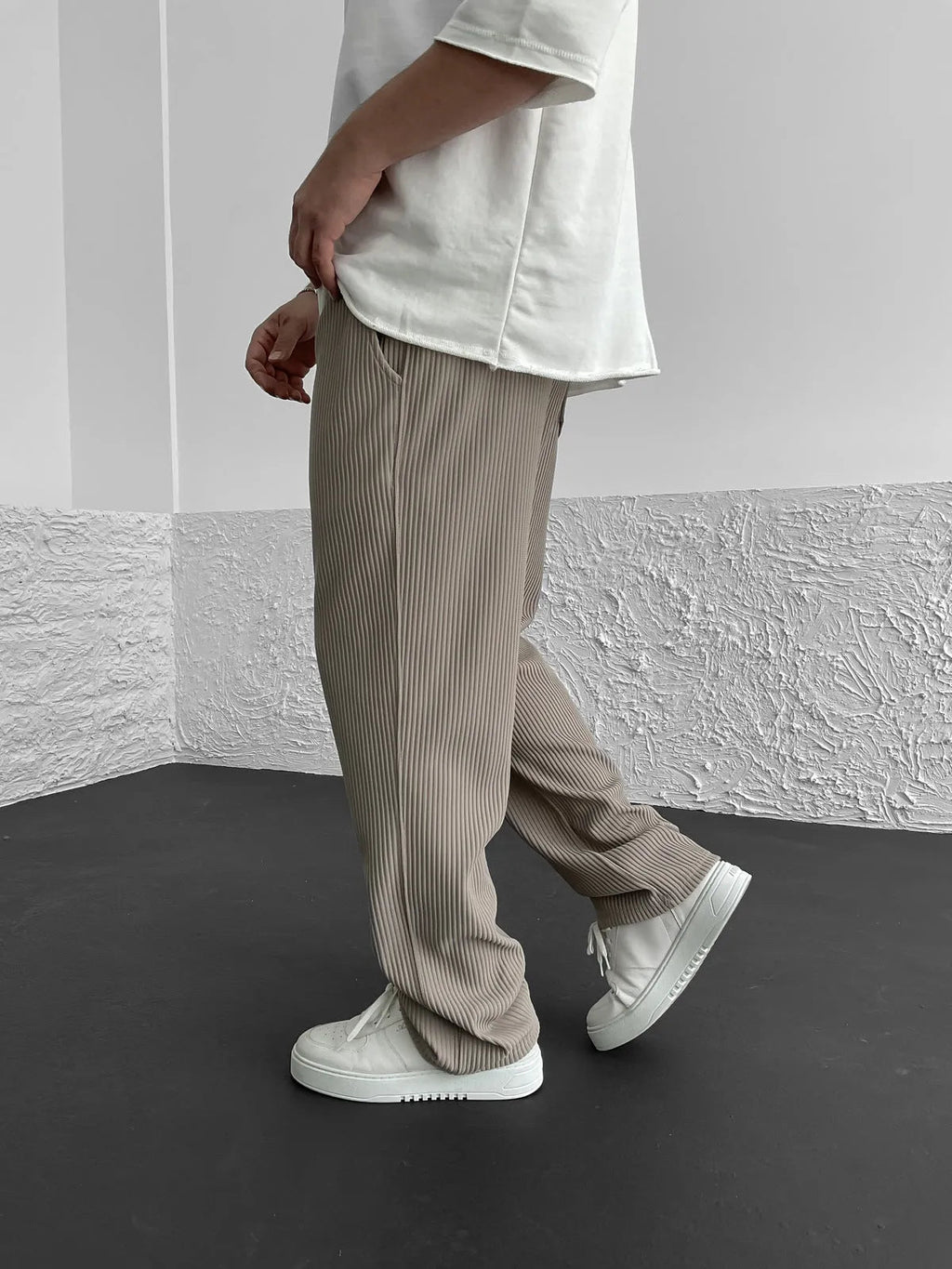 Elegant Trousers for Men | Drawstring Waist & Relaxed Fit | Different Colors